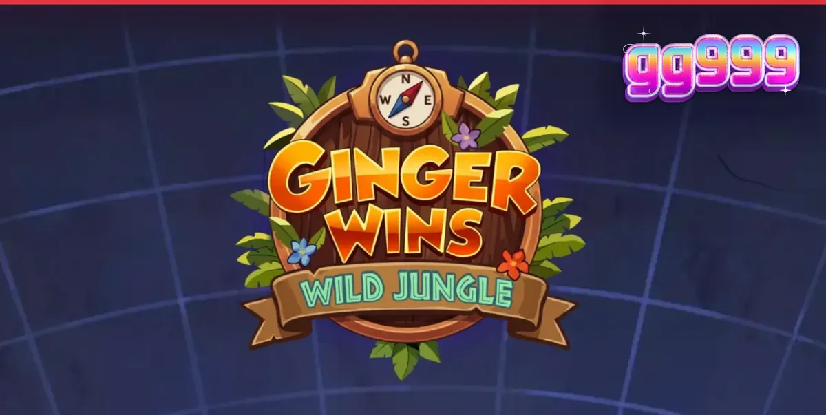 Tampilan antarmuka seluler Ginger Wins Wild Jungle dengan grafis hutan yang cerah
